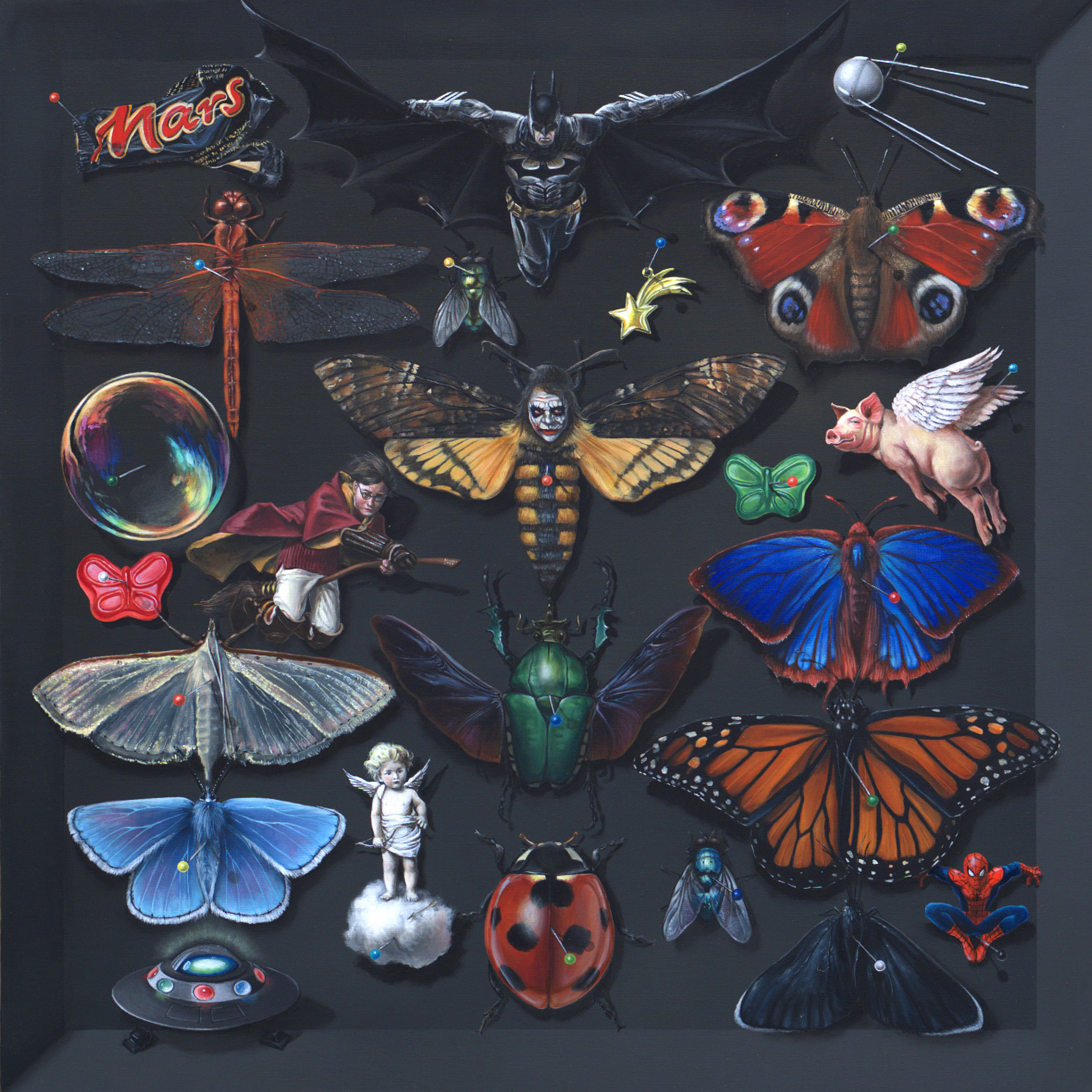 Collection on Black